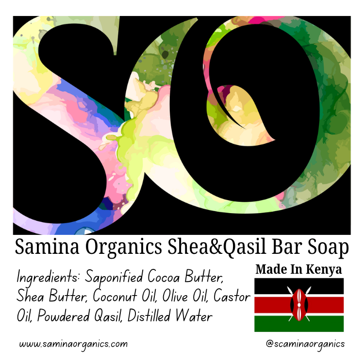 1 Bar of Original Shea Butter and Qasil Bar Soap